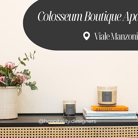 Colosseum Boutique Apartment Roma Exterior foto